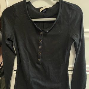 Target Universal Thread Waffle Henley Long Sleeve